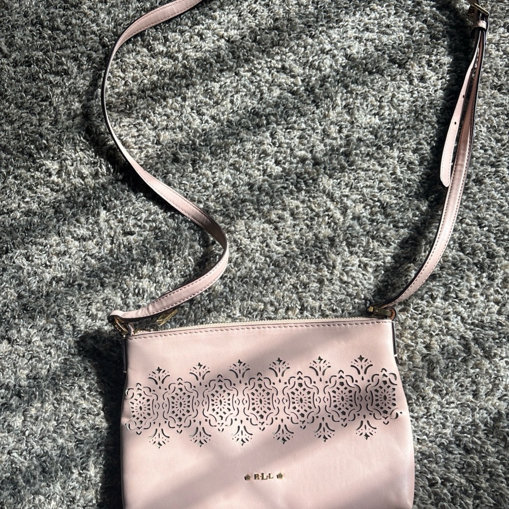 Ralph Lauren Blush Pink Crossbody Bag